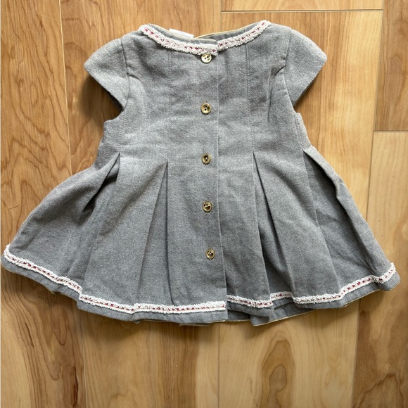 ‼️ SOLD ‼️ Tahari baby formal pleated dress - Picture 4 of 6